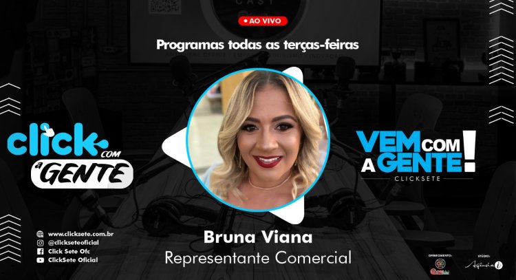 Entrevista Exclusiva com Bruna Viana Representante Comercial de Cosméticos e Acessórios.
